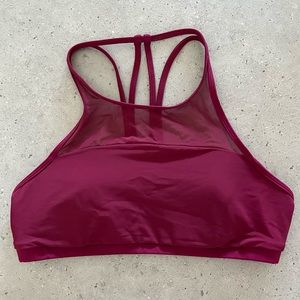 Lululemon high neck sports bra